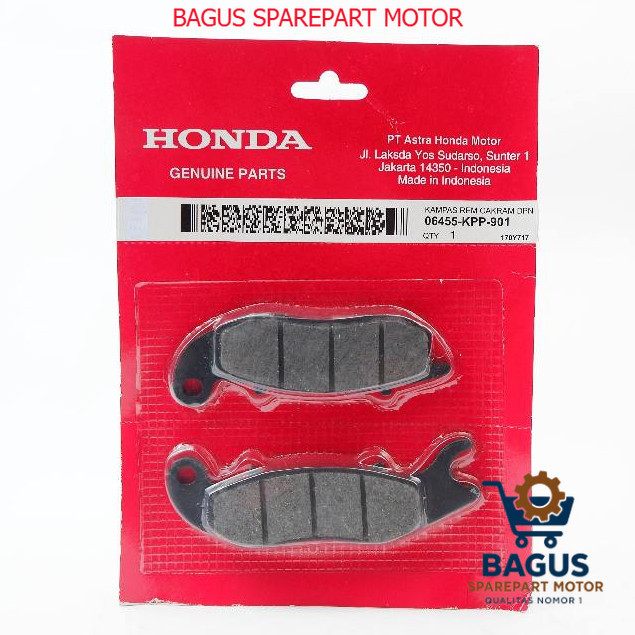 kampas rem - kampas rem depan supra x 125  KPP Part motor