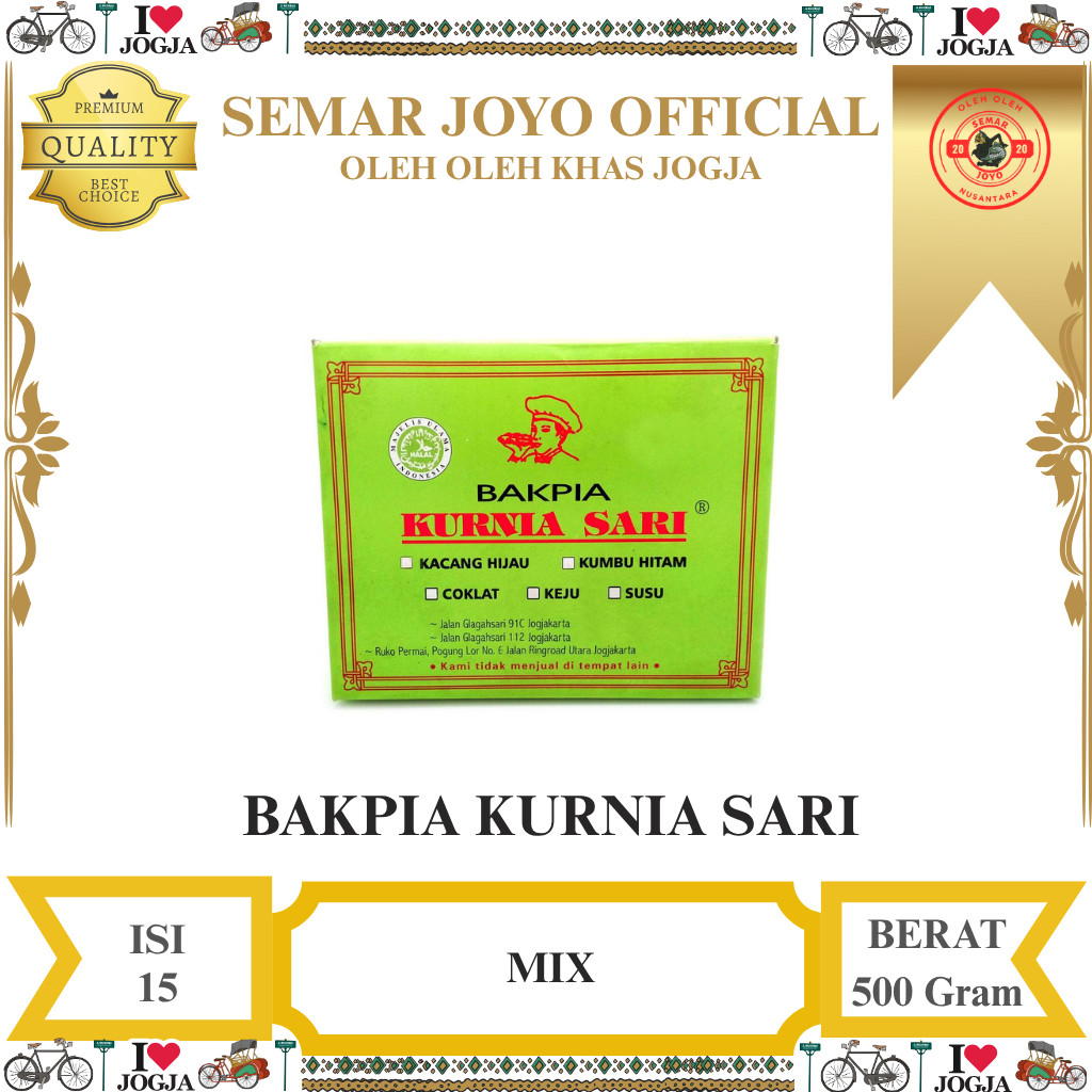 

[TERLARIS] BAKPIA KURNIA SARI