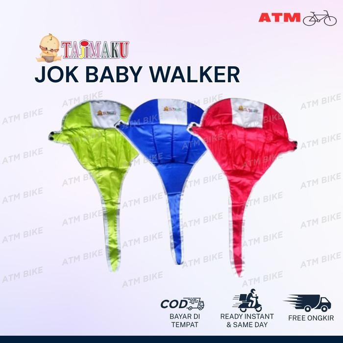 Ready Makassar Jok/Dudukan Baby Walker Bulat TAJIMAKU