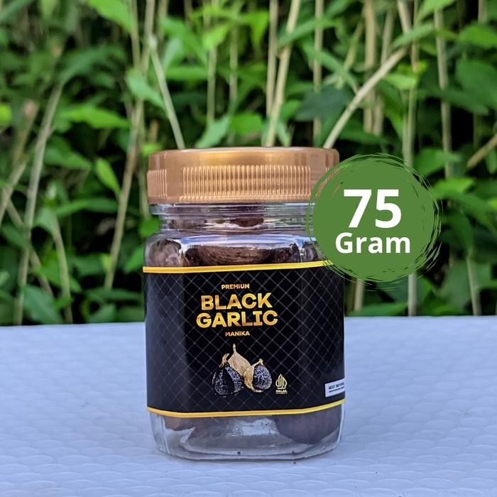 

Black Garlic Tunggal Manika 250g Bawang Hitam Lanang Kualitas Premium - 75 Gram
