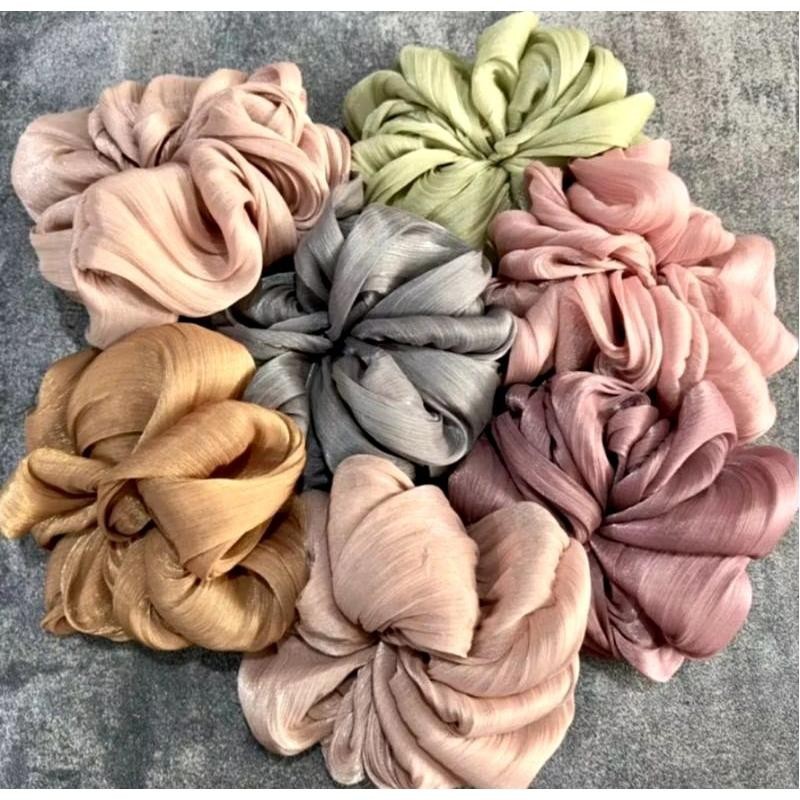 IKAT RAMBUT SCRUNCHIE SHIMER