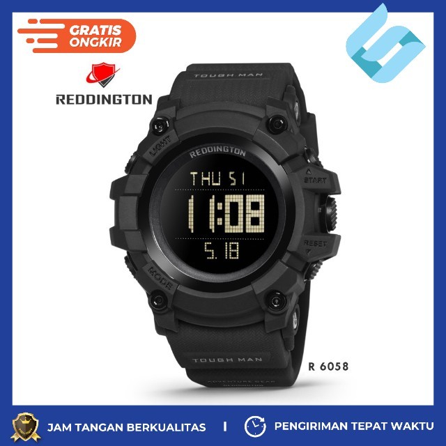 Jam Tangan Pria Fashion Reddington LS 8500 LED Touch Watch - Bisa Bayar Ditempat - COD - Murah
