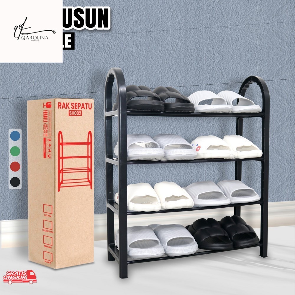 Rak Sepatu Murah / Rak Sepatu Sandal 4 Susun | Rak Sepatu Serbaguna CH-104