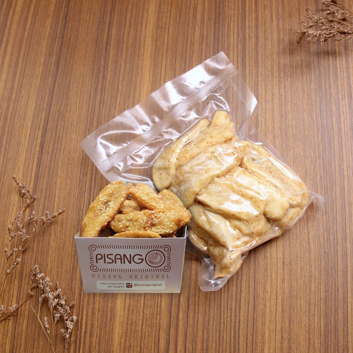 

[NEW] Pisang Original Wijen Setengah matang (vakum pack)