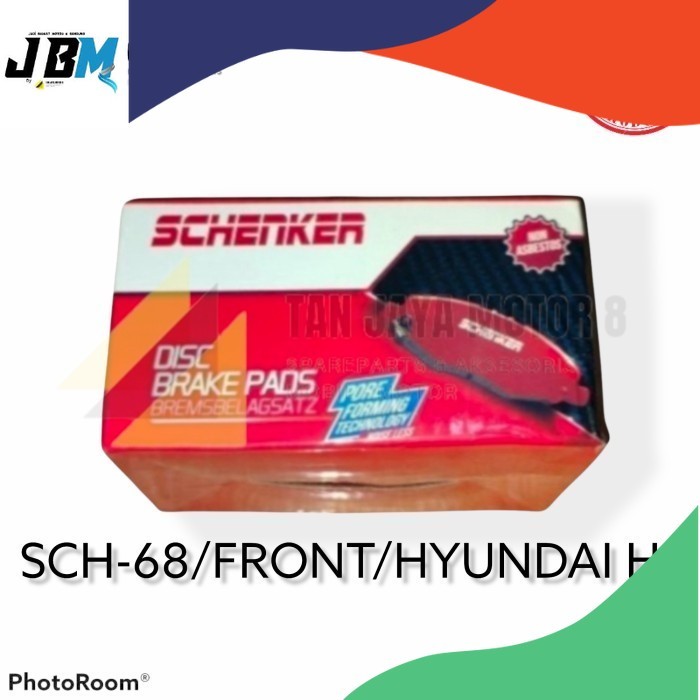 SCH-68 BRAKEPAD KAMPAS REM DEPAN  HYUNDAI H1 MERK SCHENKER
