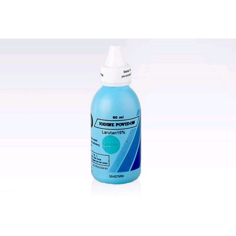 Povidone Iodine 60ml Kimia Farma Obat Luka dan  Antiseptik