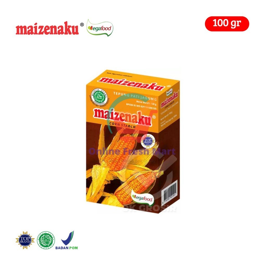 

Maizenaku Tepung Maizena / Tepung Jagung (100 gr) - Online Fresh Mart Denpasar