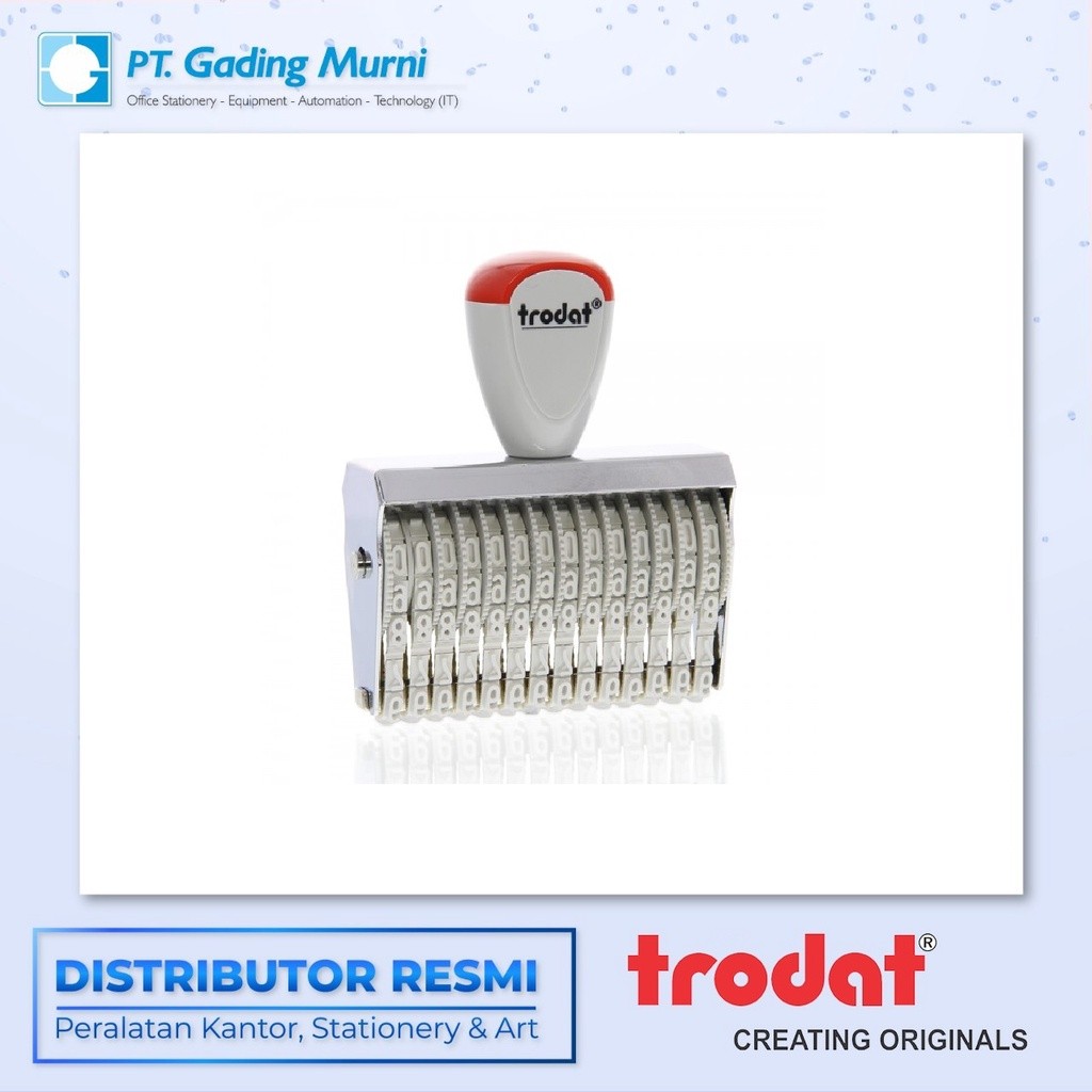 

TRODAT STEMPEL 15514 5mm 14 digit