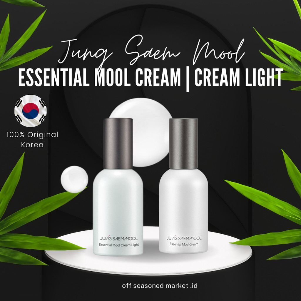 [READY] JUNG SAEM MULL Essential Mool Cream/ Jung Saem Mool Essential Mool Cream Light