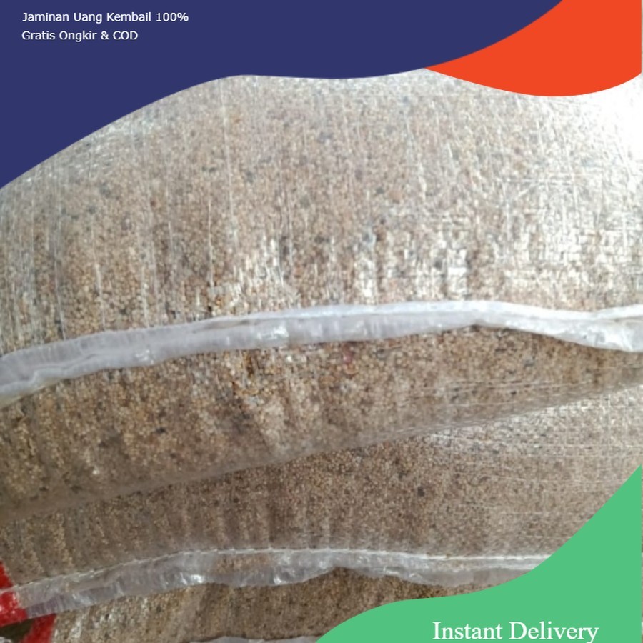 PASIR BALI Aquarium Pasir Aquaspace Bali Halus Goni 10 KG