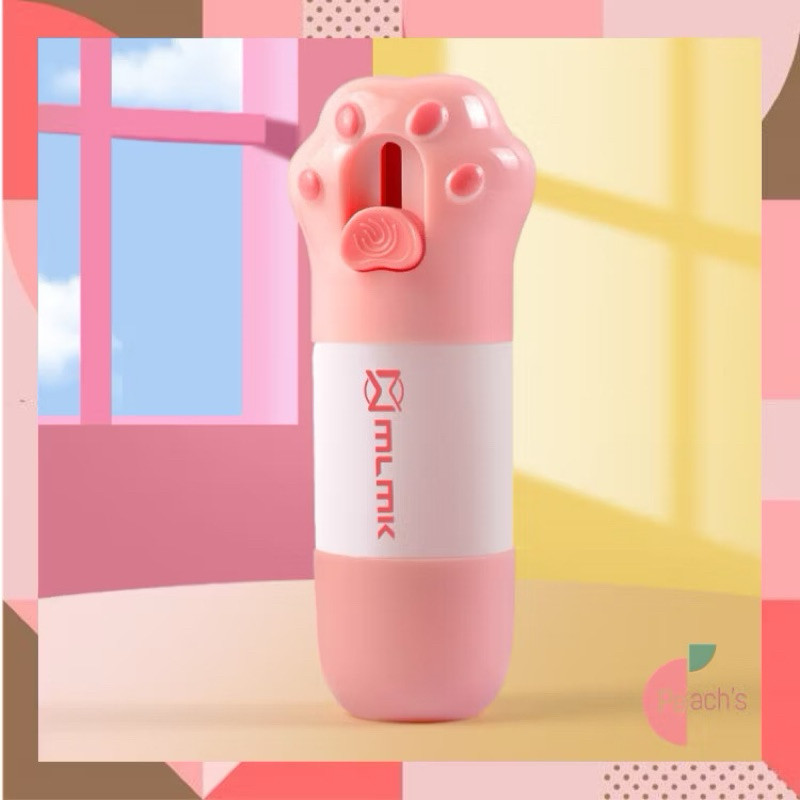 Ti Penghapus Alamat Resi Paket / Cutter Mini 2 In 1 Silet Paket / Penghapus Kertas Thermal /