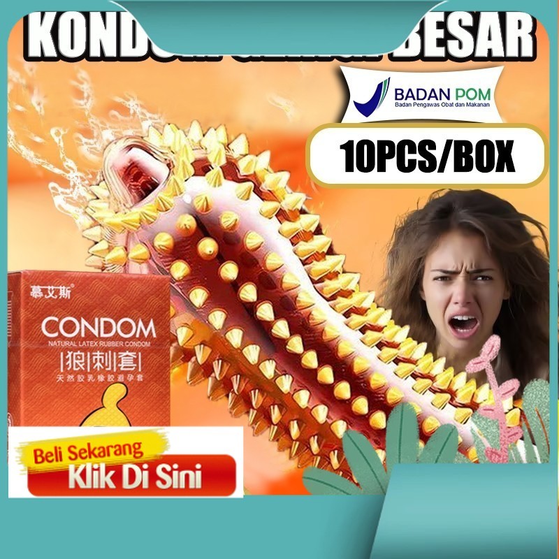 Flash Sale Terbaru Dan Terlaris Di Toko Kami (BISA COD)~ Terbaru Aksesoris Silicon Kondom bergrigi K