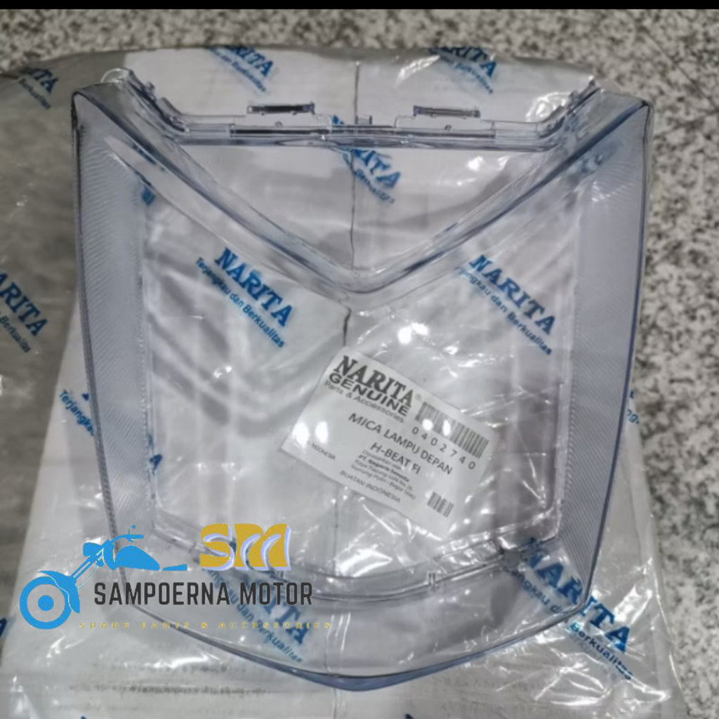 kaca mika lampu depan Beat fi 2013-2015