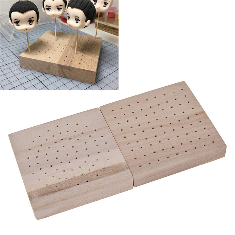 

Wooden Pottery Clay Base Plug Board Modeling Tools Accessories For DIY Sculpture Plate