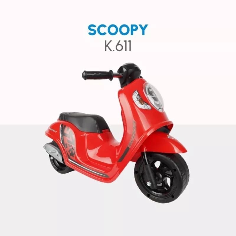 Mainan Motor Dorong Anak Model Skuter Bebek Sport Balance Bike Ride On Tunggang