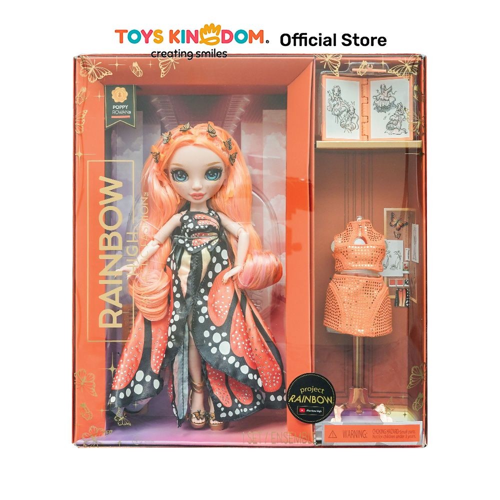 Toys Kingdom Rainbow High Set Boneka Fantastic Fashion Poppy 587330Euc Kids Toy Toys Collection Doll