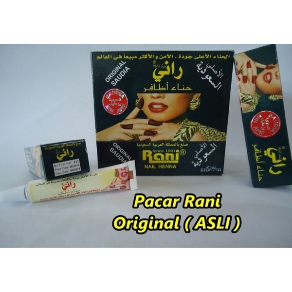 Pacar Kuku Rani Original/Asli Tulen 100 %