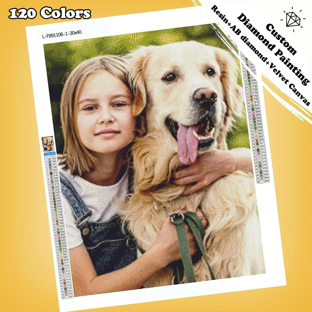 

Painting Custom Character Animal Resin Ab Square Velvet Canvas 120 Colors Handmade Mosaic Embroidery Accessories Gifts