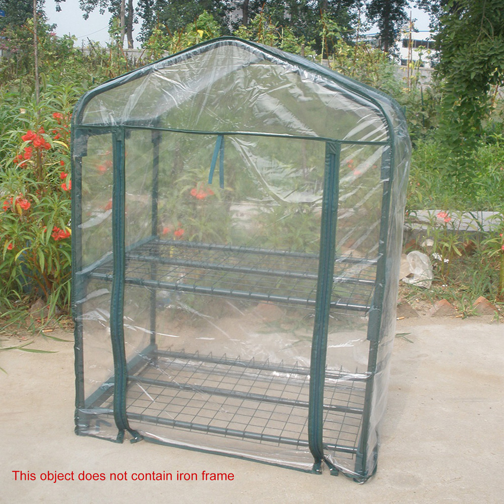 TANPA RANGKA Garden House Warm Garden House Mini Portable Garden Green House Warm Greenhouse Flower 