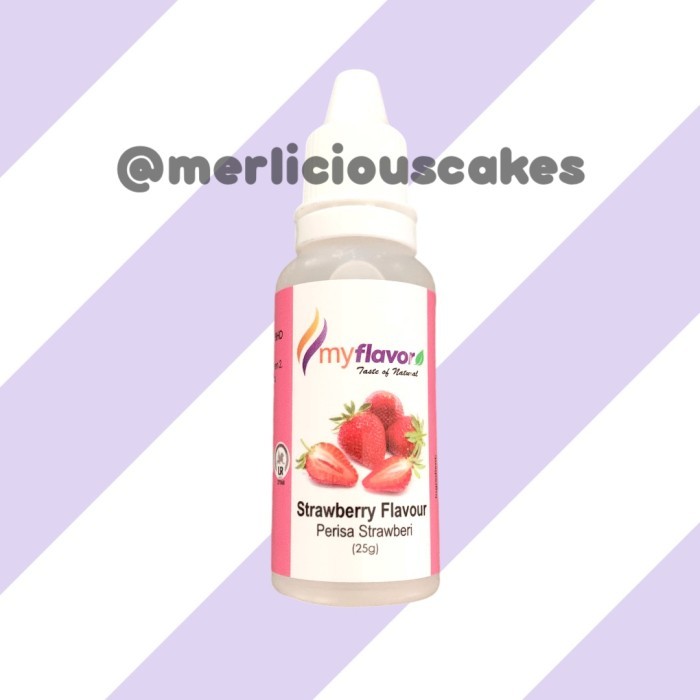 

My Flavor Strawberry Flavour Perasa Perisa Stroberi Makanan Kue Minuman