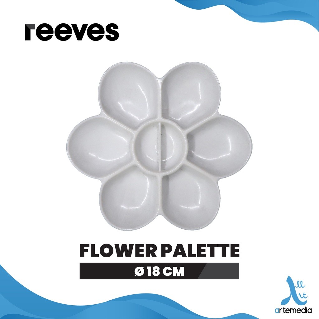 

Gramedia Surabaya - Reeves Flower Plastic Palette