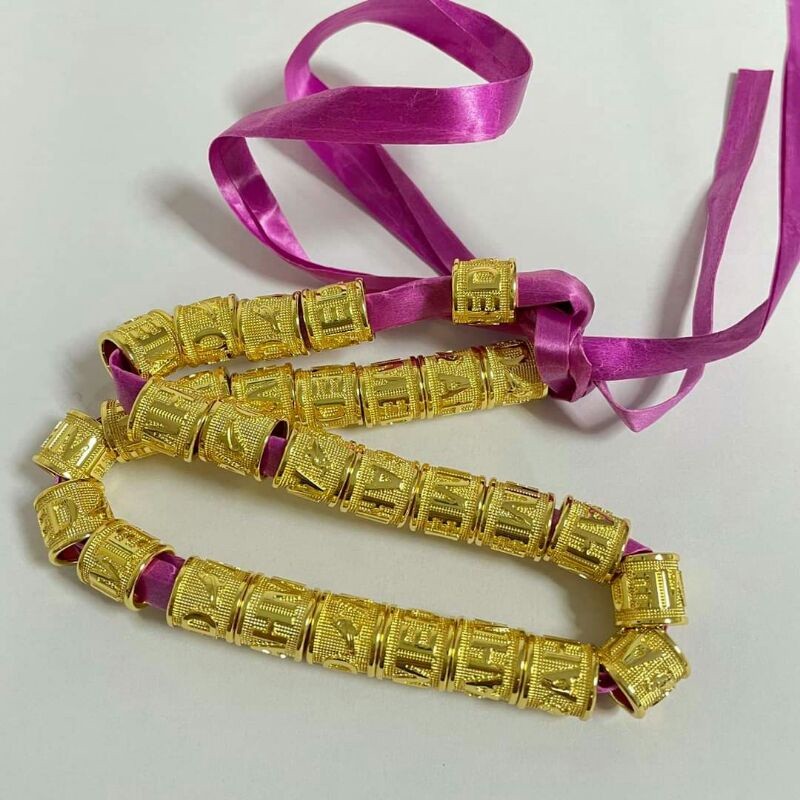 RING MERPATI ISI 25Biji UKIR BATIK BAHAN KUNINGAN ORI 100% NAMA TIMBUL GARANSI SEUMUR HIDUP