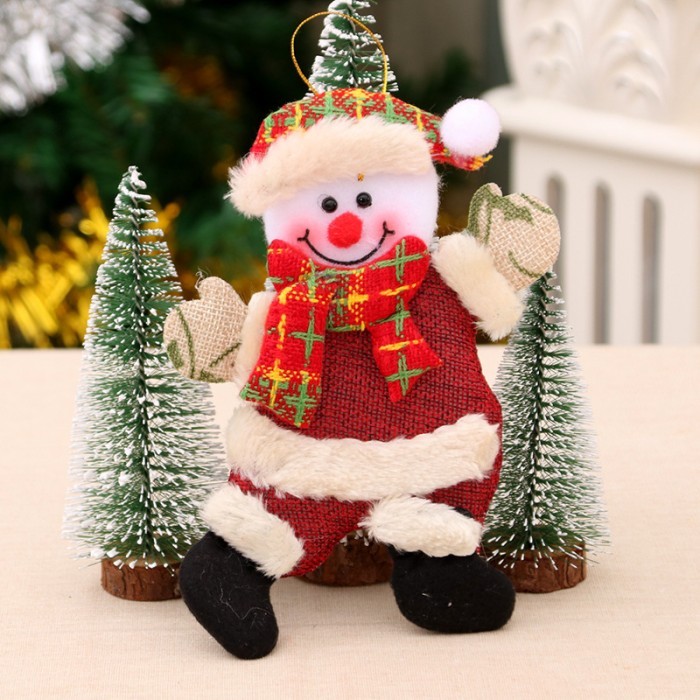 

HIASAN KAOS KAKI DEKORASI NATAL PAJANGAN GANTUNGAN POHON CHRISTMAS - B - SNOWMAN