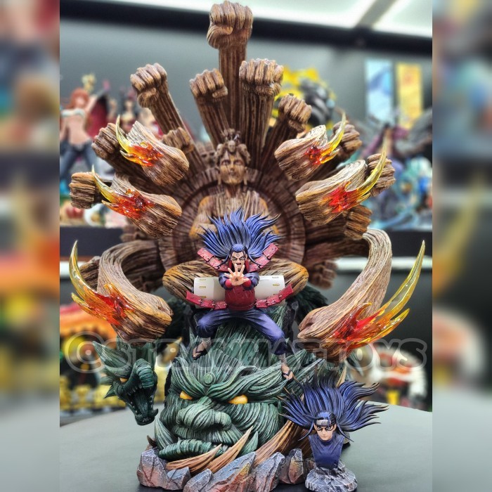 READY STOCK HASHIRAMA BY SNBR STUDIO RESIN STATUE NARUTO