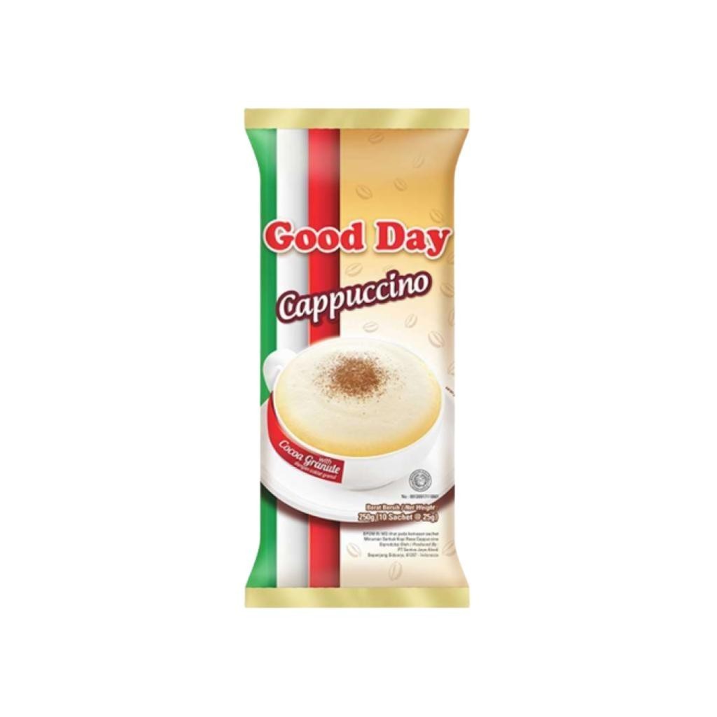 

Good Day Cappuccino 1 Renteng (10 x 25 gr) - AMR