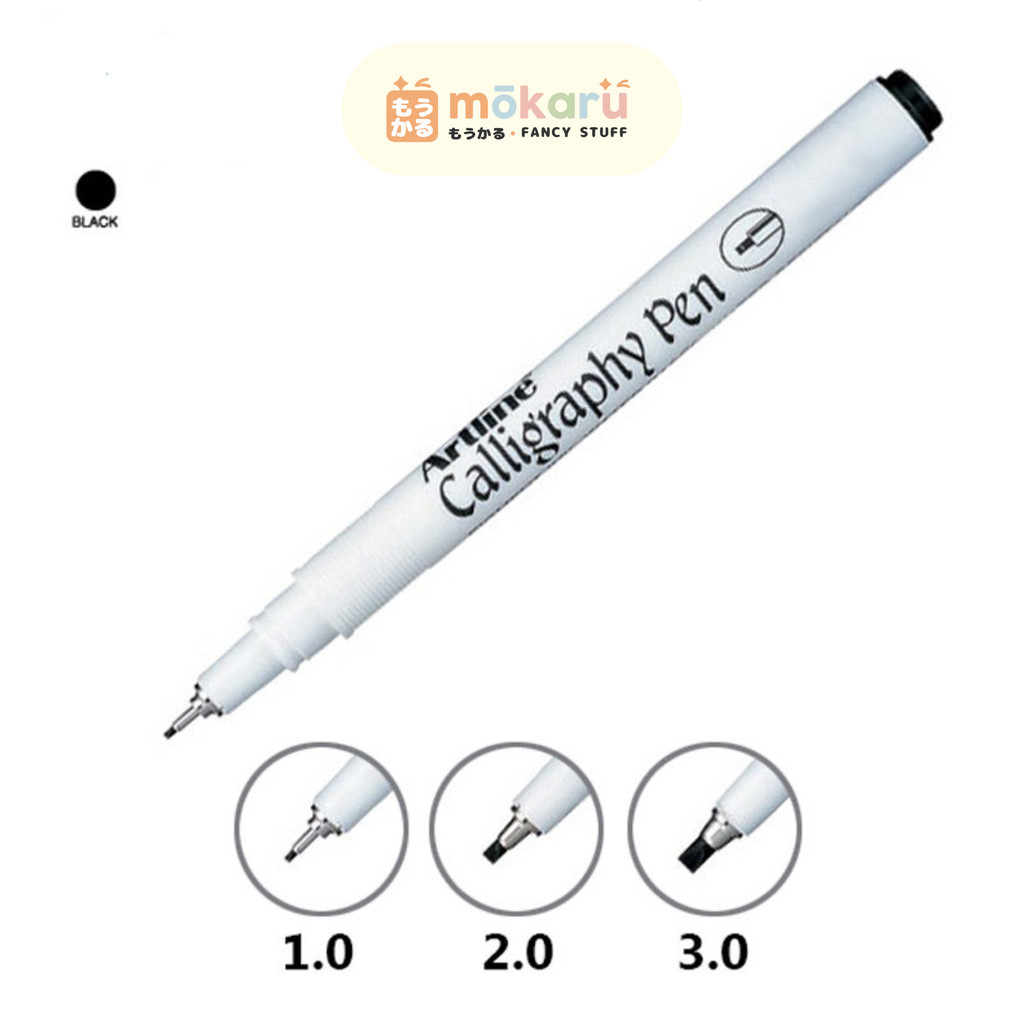 

Artline Calligraphy Pen / Pulpen Kaligrafi Murah Berkualitas