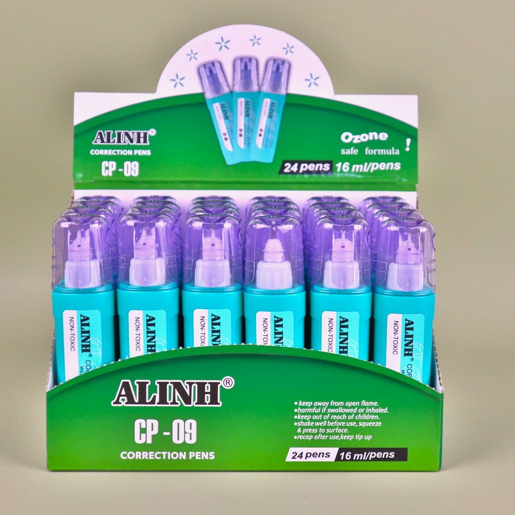 

4 sale Wholesale Error Correction Liquid Pen School office Stationery Quick Drying Metal tip 0.02 mm, Volume 16 ML