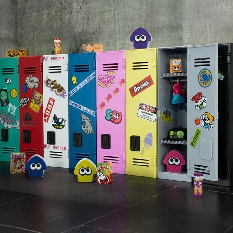 

Japan Tokyo Osaka Genuine Bandai Blind Box Splatoon3 Locker Locker Style Food Play Action Figures Children Toys Holiday Gift