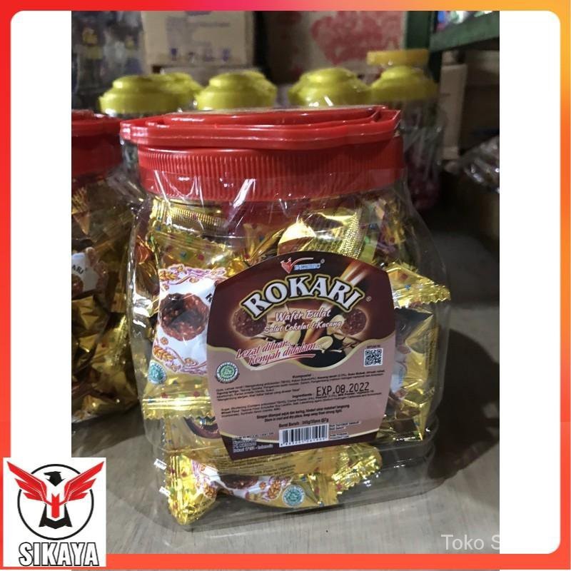 

Rokari toples kecil 245gr bikuit coklat
