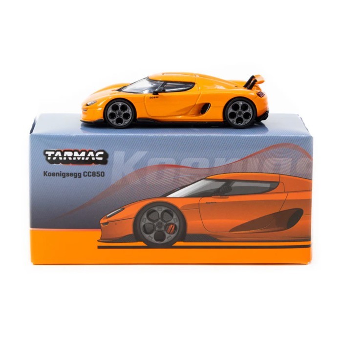 Tarmac 1/64 Koenigsegg CC850 Orange