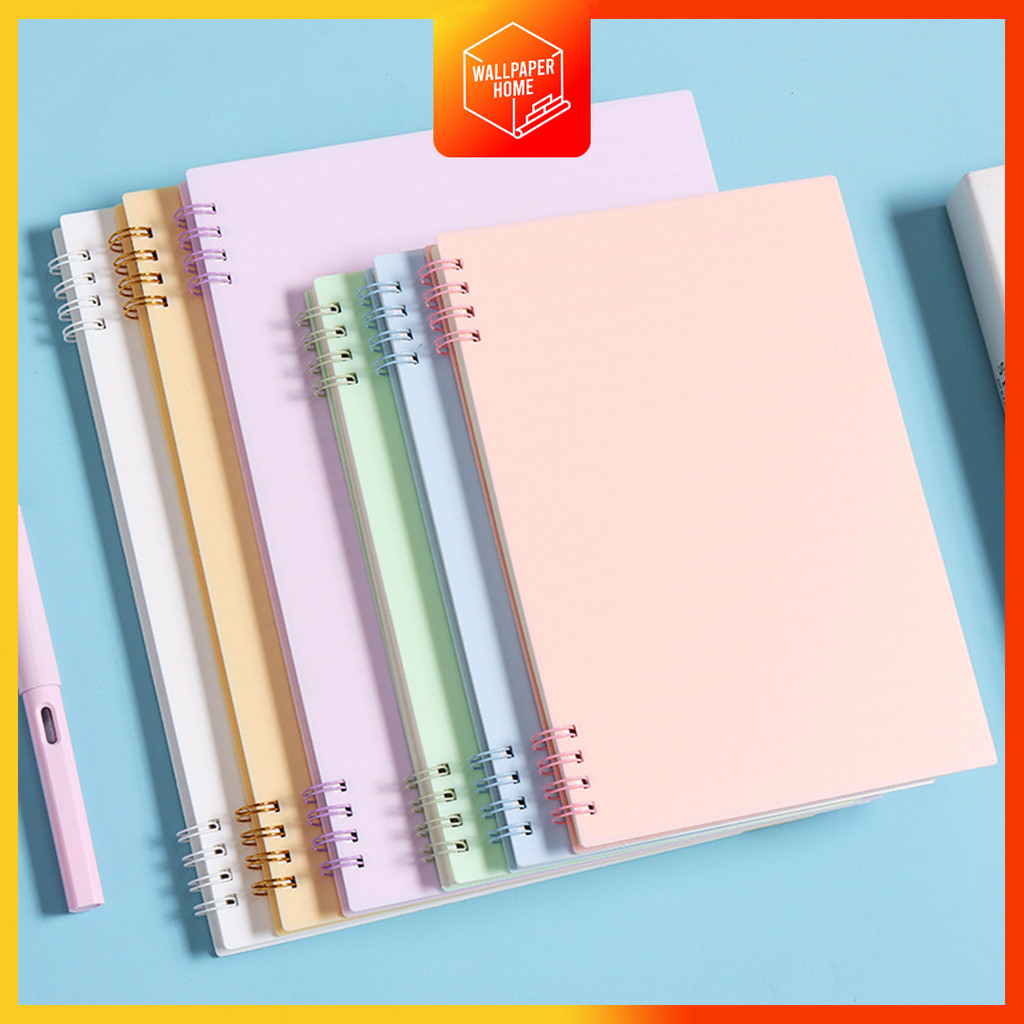 

Notebook Set Notebook A5 & Pulpen Gel Buku Diary Aesthetic 4 Warna Sekolah Stationery