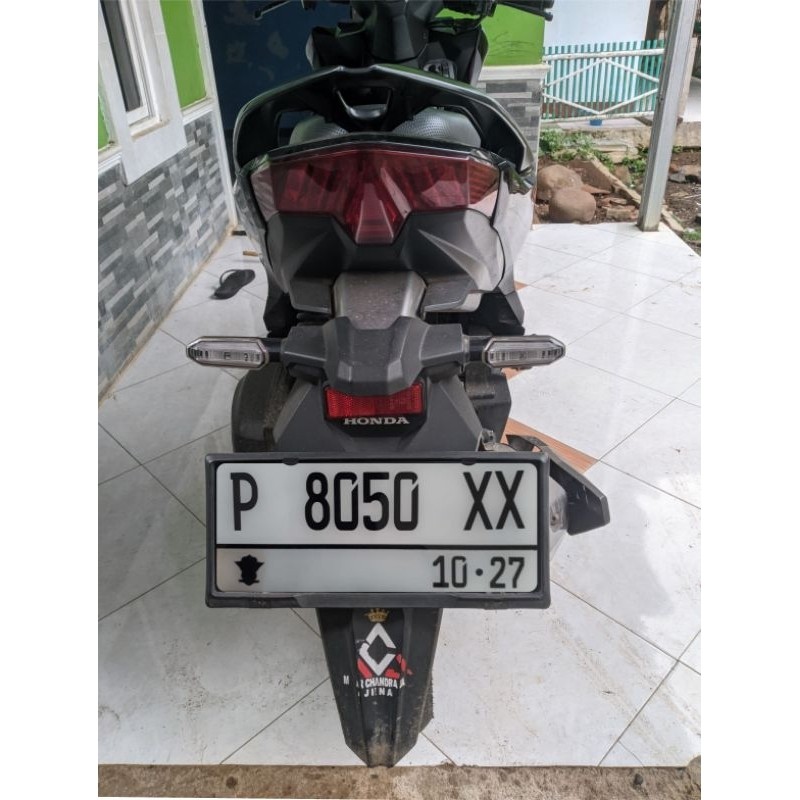 PLAT NOMOR AKRILIK FONT BARU