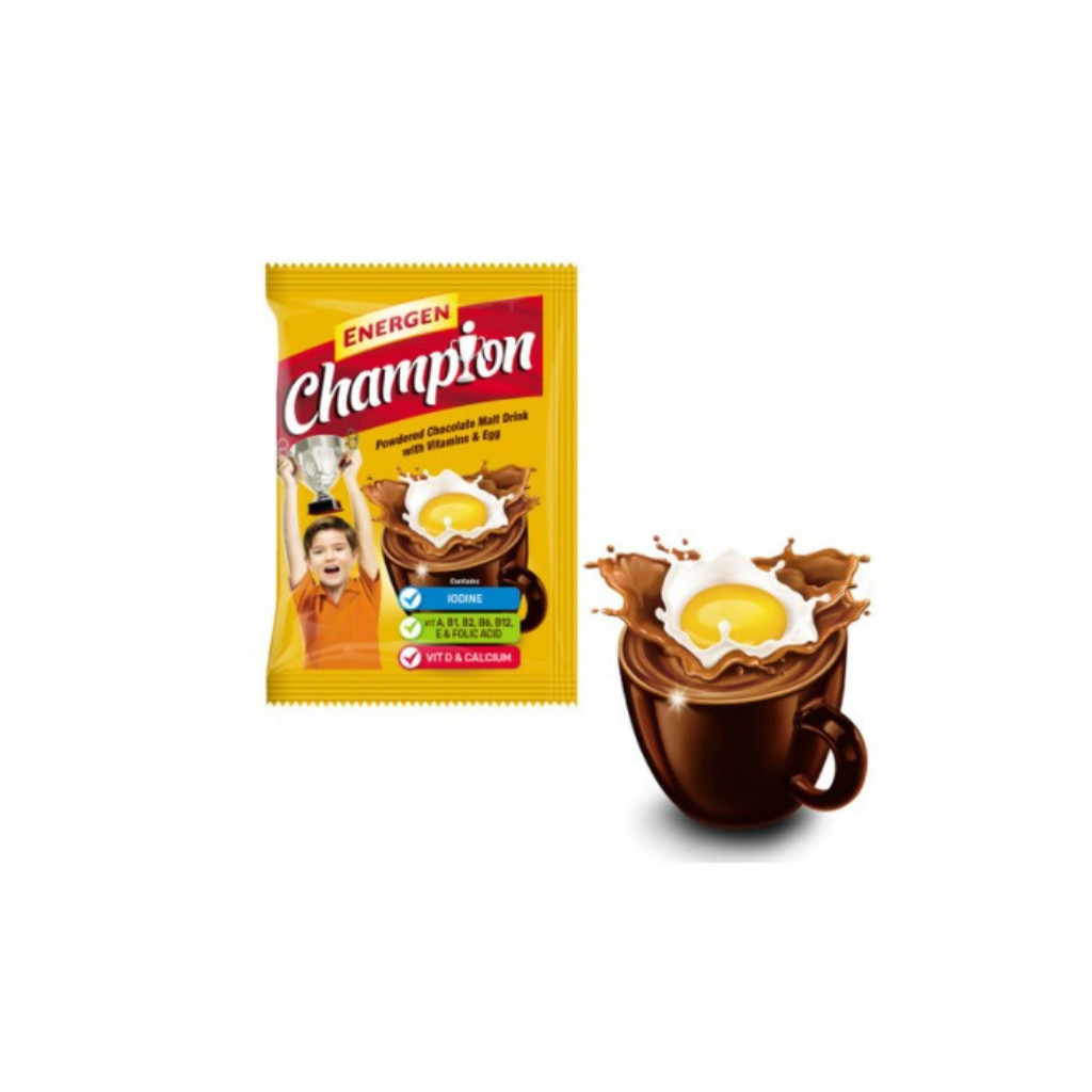 

SARAPAN PRAKTIS Susu Champion 1 renceng isi 10 sachet (susu, malt, vitamin dan telur)