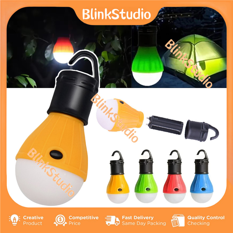 Lampu Tenda / Lampu Bohlam Gantung Portabel / Lampu Emergency Bohlam Multifungsi