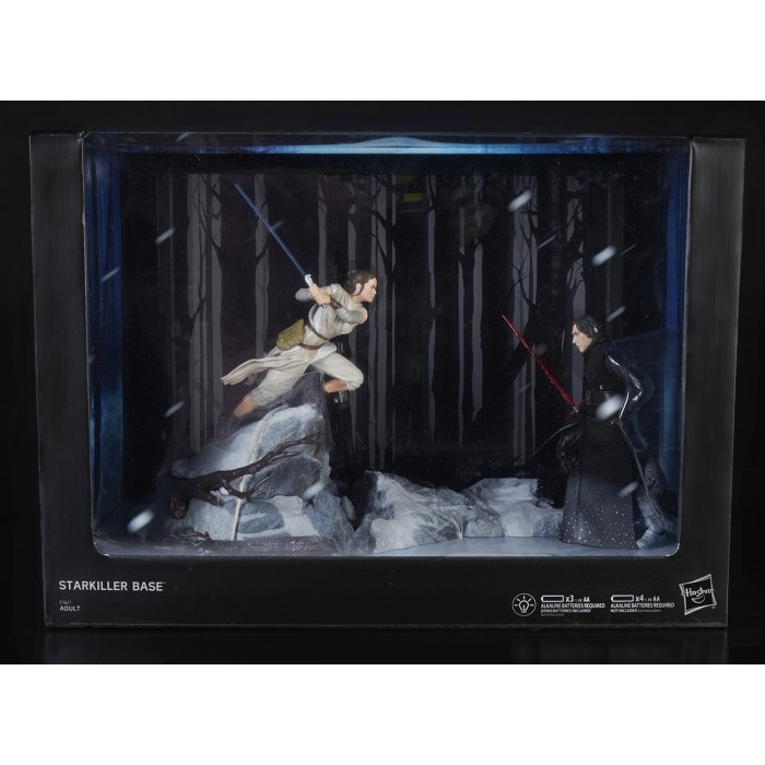 SDCC Exclusive Star Wars The Black Series Centerpiece REY & KYLO REN