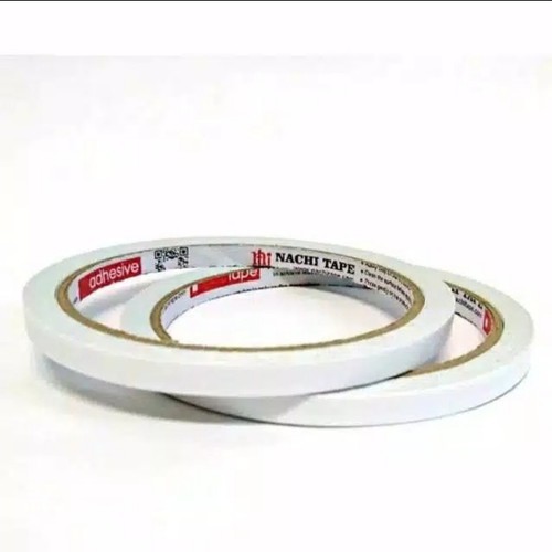 

Double Tape Nachi 1/4 Inch 6mm x 10Yard - Nachi Isolasi Double Tape Kertas