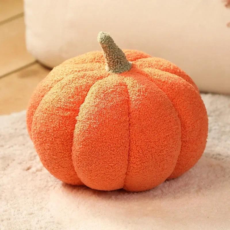 

1pcs Pumpkin Pillow Indoor Plush Toy Decorative Ornaments with Float Window Pillow Creative Sofa Living Room Pillow and Cushion