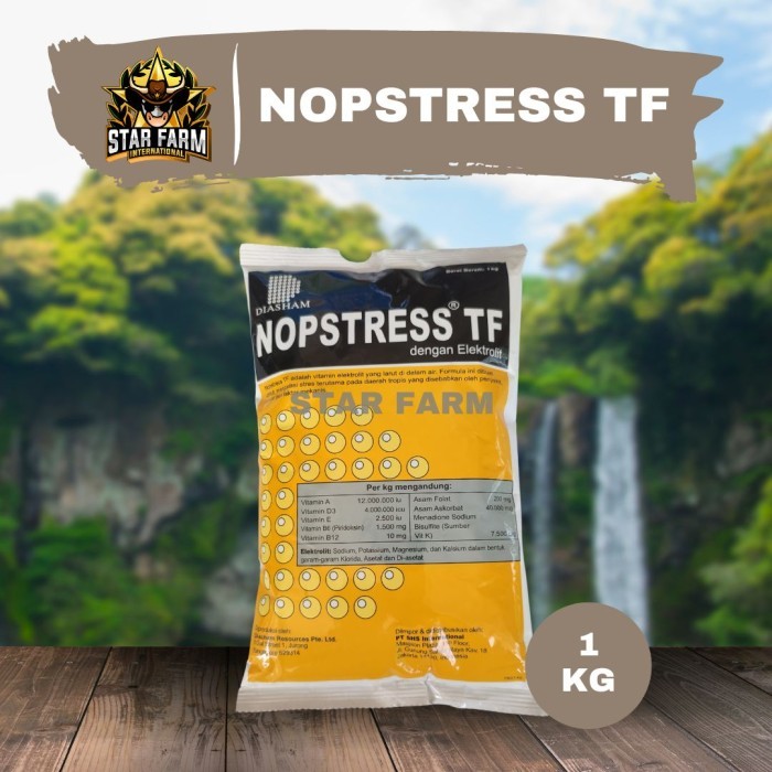 SALE -Nopstress Tf Vitamin Elektrolit Untuk Hewan - Star Farm