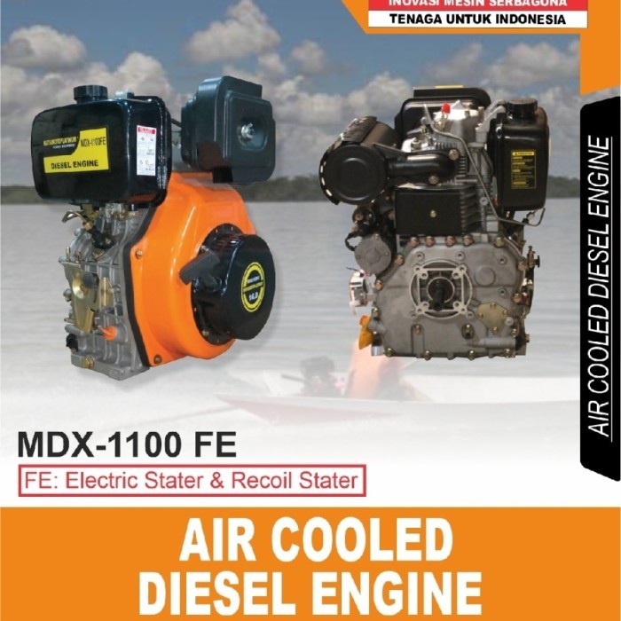 Mesin Penggerak Diesel Solar MATSUMOTO MDX 1100 FE STATER 18HP