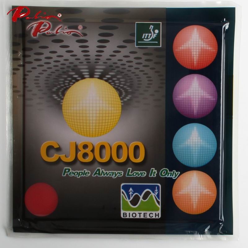 palio official long term CJ8000 40-42 table tennis rubber BIOTECH technilogy fast attack with loop s