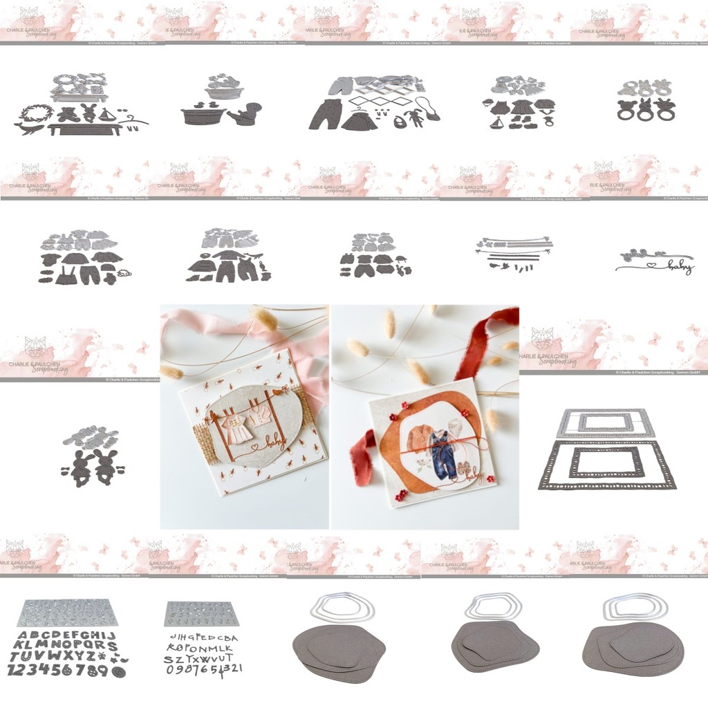 

2025 Easter Baby Products Alphabet Frame Bunnies Shapes Metal Cutting Dies DIY Scrapbook Embossed Card Craft Template Decoration