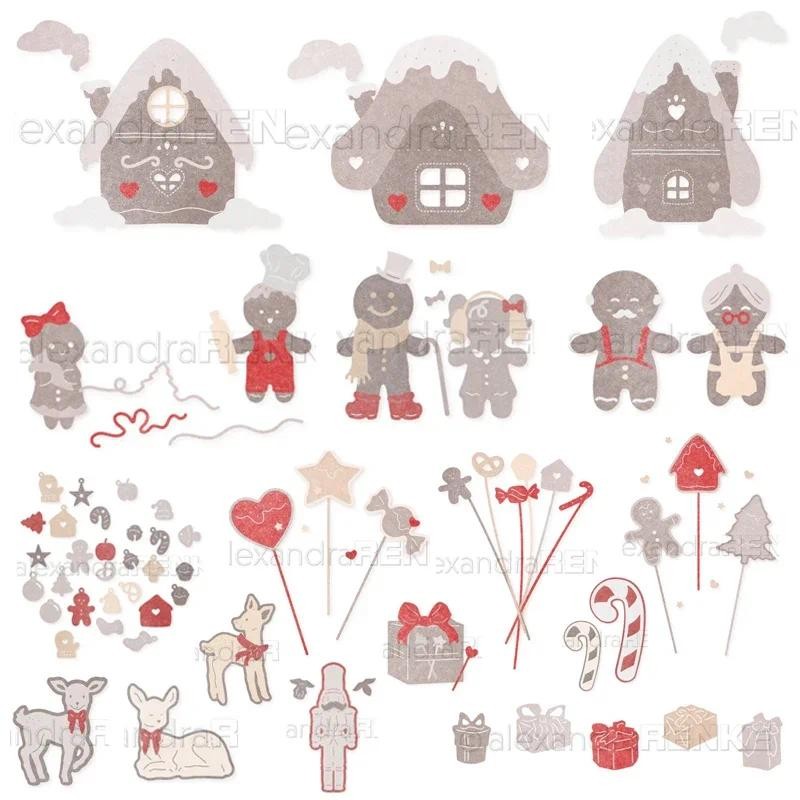 

Piggy Craft metal cutting dies cut die mold New Christmas decorations Scrapbook paper craft knife mold blade punch stencils dies