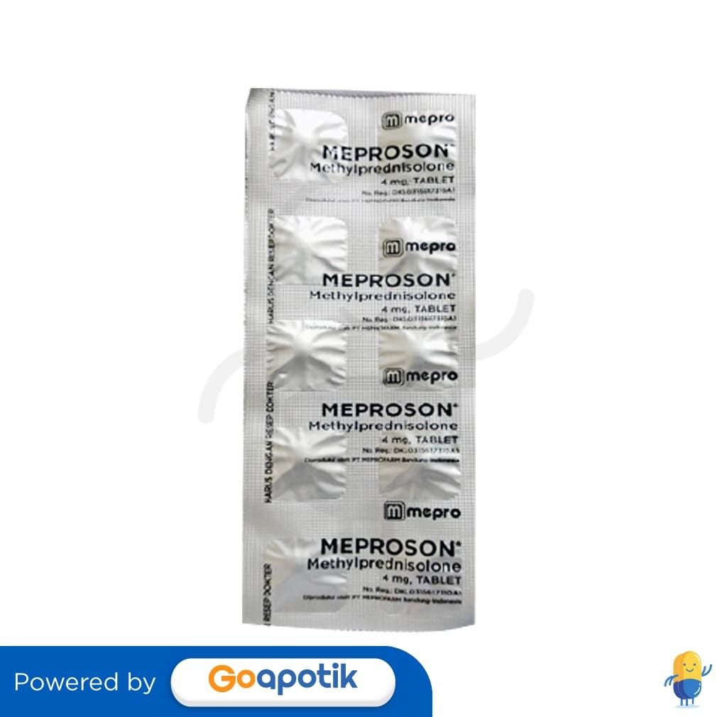 Meproson 4 Mg Strip 10 Tablet