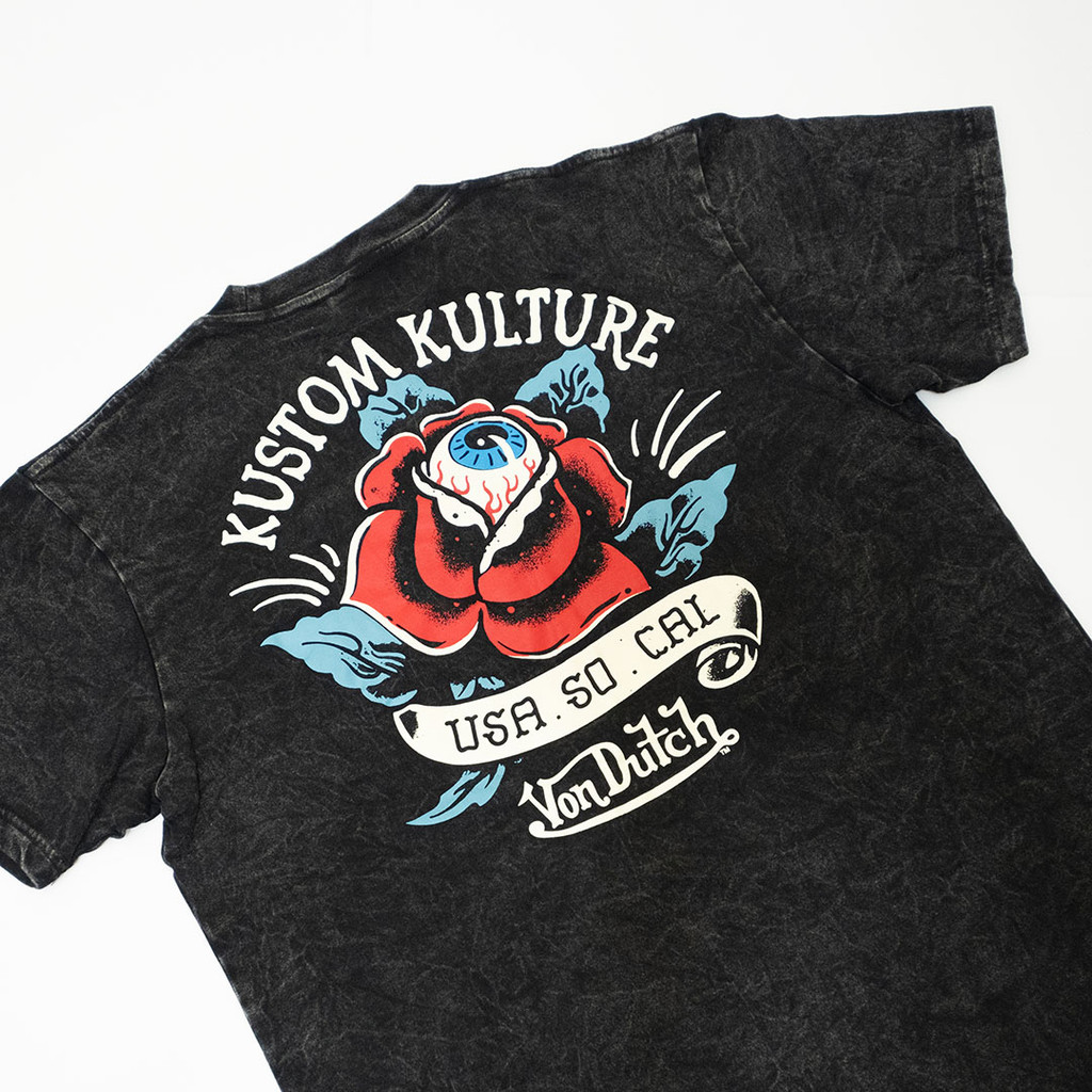 Kaos Pria Washing Tshirt 1384 Black