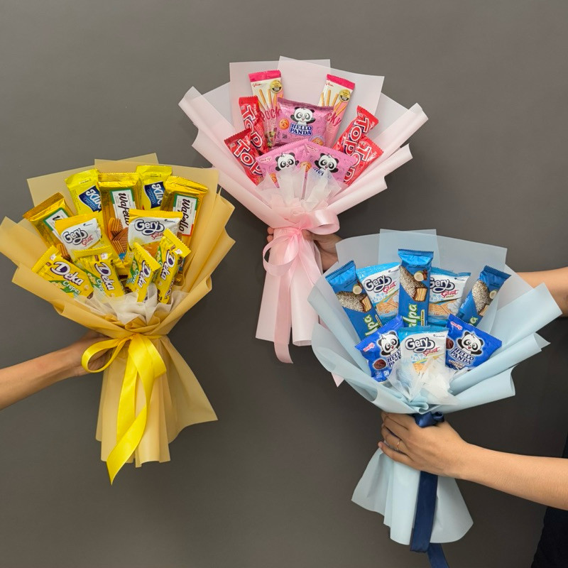 

[SN05] Buket Snack / Hadiah wisuda graduation perpisahan kado ulang tahmin sidang