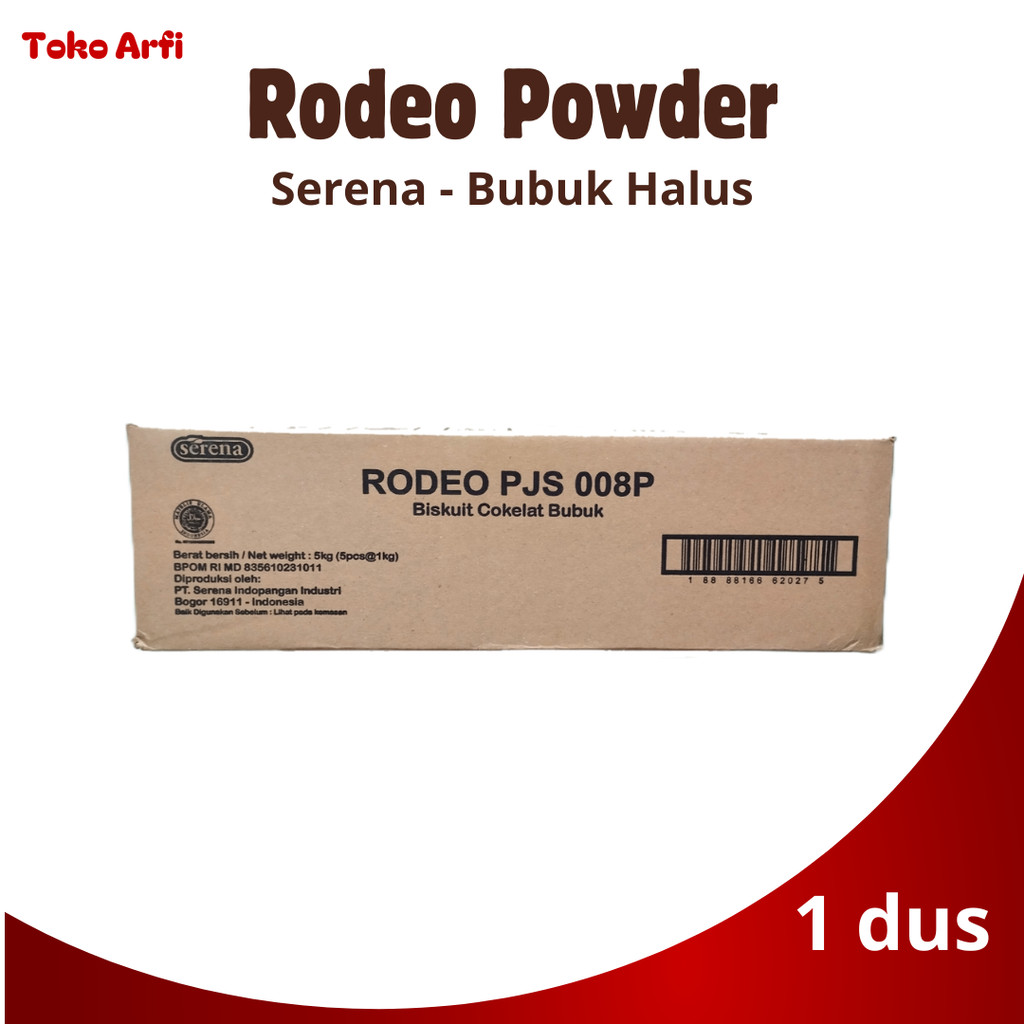 

Serena rodeo powder 1 dus - 5 x 1 kg
